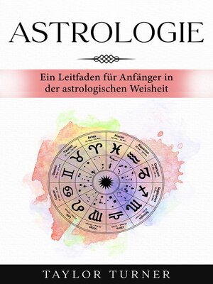 cover image of Astrologie
